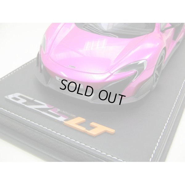 画像3: 1/18 McLaren 675 LT 2015 Flash Pink Carbon fiber pack Limited 25 pcs.