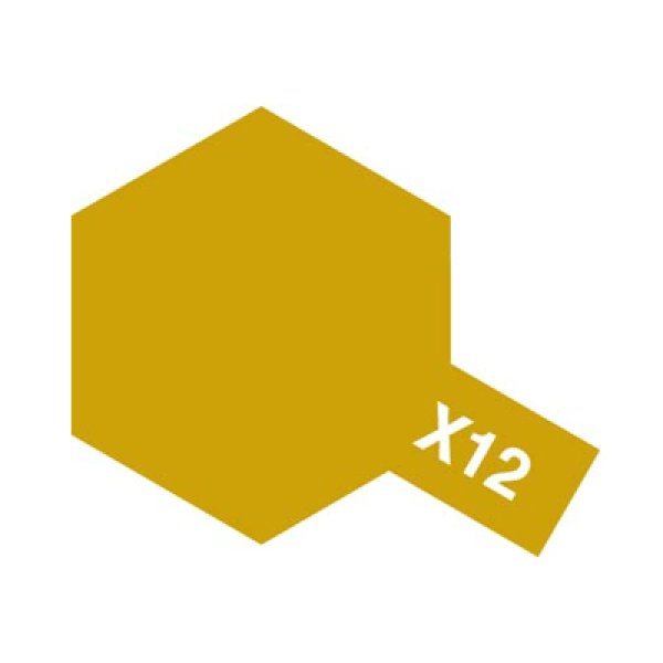 画像1: アクリルミニ X-12 ゴールドリーフ