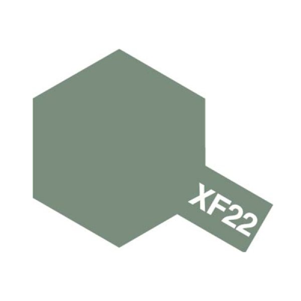 画像1: アクリルミニ XF-22 RLM グレイ