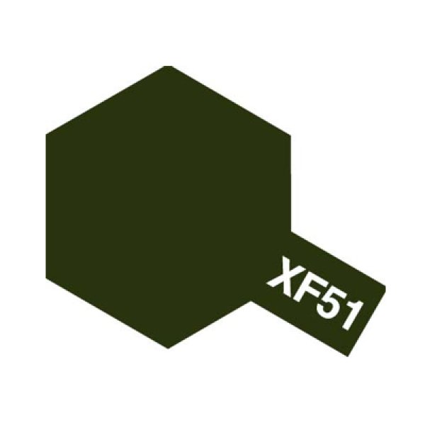画像1: エナメル XF-51 カーキドラブ