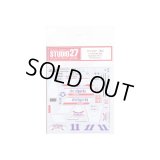 1/12 YZR M1 2009 VALENCIA GP #11 デカール スタジオ２７