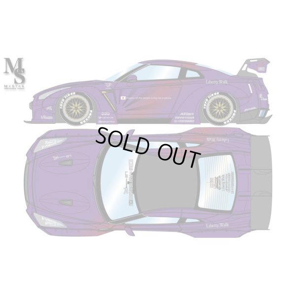 画像5: EIDOLON × MyStar 1/43 LB★WORKS R35 GT-R GT-wing BBS LM wheel Alba Cielo ver. Limited 50 pcs.