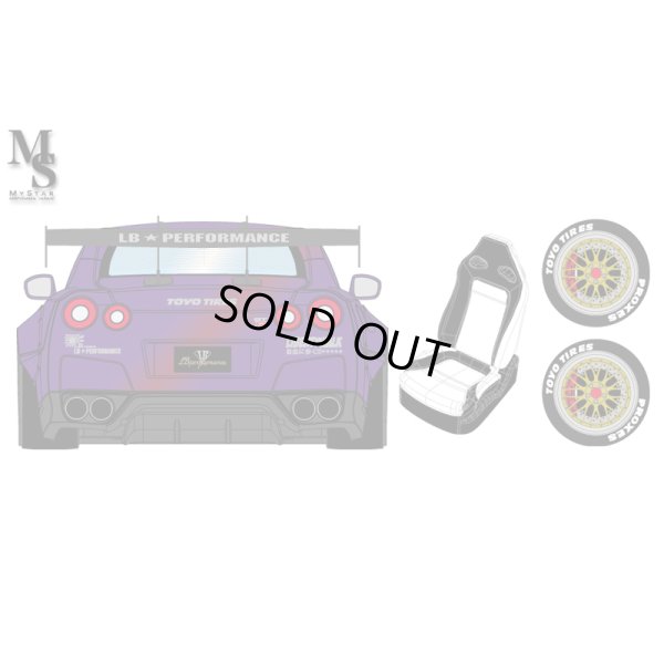 画像6: EIDOLON × MyStar 1/43 LB★WORKS R35 GT-R GT-wing BBS LM wheel Alba Cielo ver. Limited 50 pcs.