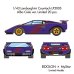 画像4: EIDOLON × MyStar 1/43 Lamborghini Countach LP500S WOLF HOMAGE Alba Cielo ver. Limited 20 pcs. (4)