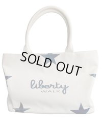 POP logo トートバッグ WH