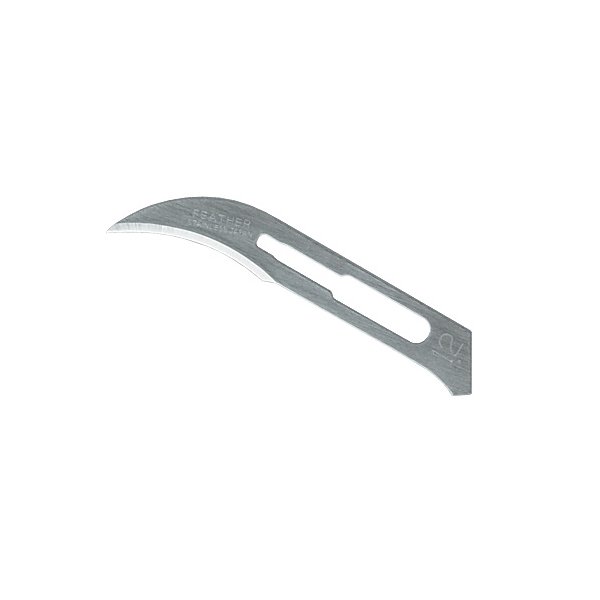 画像1: アイガーツール プロ仕様精密ナイフ替刃 カーブタイプ