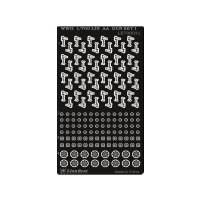 ライオンロア 1/700 WW2 日本海軍96式25mm対空機銃 エッチングパーツ