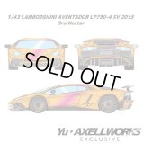 EIDOLON 1/43 Lamborghini Aventador LP750-4 SV 2015 -Exclusive for Yu・AXELLWORKS- Limited 22 pcs. Oro Nektar Order models