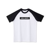 AXELLWORKS BOX logo ラグランTシャツ