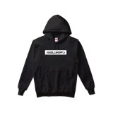 AXELLWORKS BOX logo スウェットパーカー BLACK
