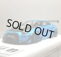 EIDOLON 1/43 Rocket Bunny R35 GT-R -Exclusive for AXELLWORKS- Limited 25 pcs. Azzurro Pearl