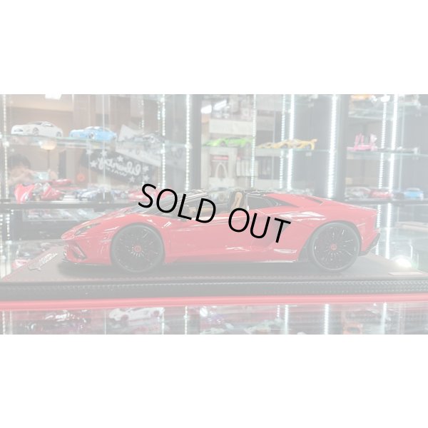 画像2: MR Collection 1/18 Lamborghini Aventador S Road Ster Rosso Mars Limited 49pcs. 