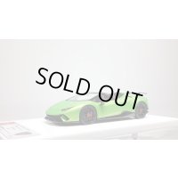 EIDOLON 1/43 Lamborghini Huracan Performante Spyder 2018 Mat Verde Giallo Limited 20pcs.