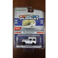 1/64 HOT PURSUIT Series 29 DALLAS TEXAS POLICE '77 JEEP DJ-5