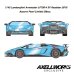 画像4: EIDOLON 1/43 Lamborghini Aventador LP750-4 SV Roadster 2015 Azzurro Pearl Limited 20pcs. (4)