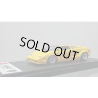 EIDOLON 1/43 Lamborghini Countach 25° ANNIVERSALY Giallo Maggio (wing less)