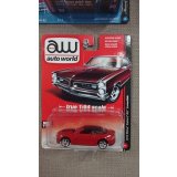 auto world 1:64 '13 Chevy Camaro ZL1 Convertible Red