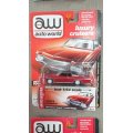 auto world 1:64 Chevy Impala Custom Coupe Red