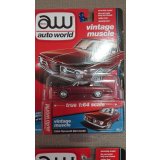 auto world 1:64 '64 Plymouth Barracuda  Dark Red