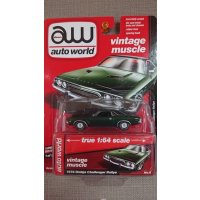 auto world 1:64 '74 Dodge Challenger Rallye Dark Green