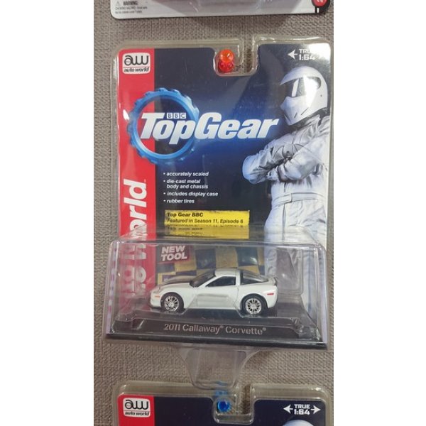 画像1: auto world 1:64 '11 Callaway Corvette White