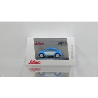 Schuco 1/87 VW Beetle Blue/White