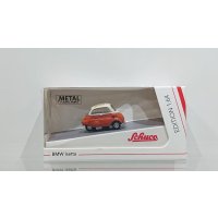 Schuco 1/64 BMW Isetta Beige/Oringe
