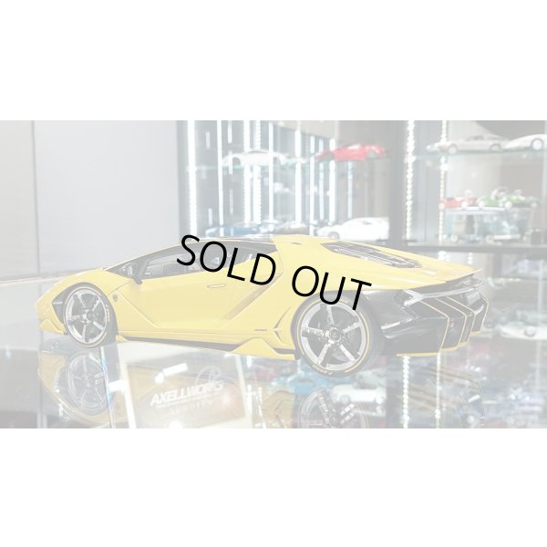 画像3: Autoart 1/18 Lamborghini Centenario NEW GIALLO ORION/METALLIC YELLOW