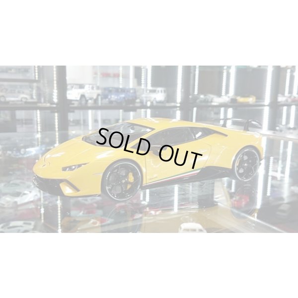 画像1: Autoart 1/18 Lamborghini Huracan Performante Giallo Inti/Pearl Effect Yellow