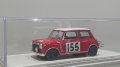 Spark model Morris Cooper n°155 Monte Carlo Rally 1963