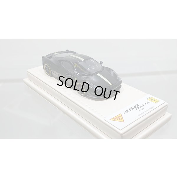 画像7: EIDOLON 1/43 Ferrari 458 ITALIA Black Silver stripe Limited 20pcs.