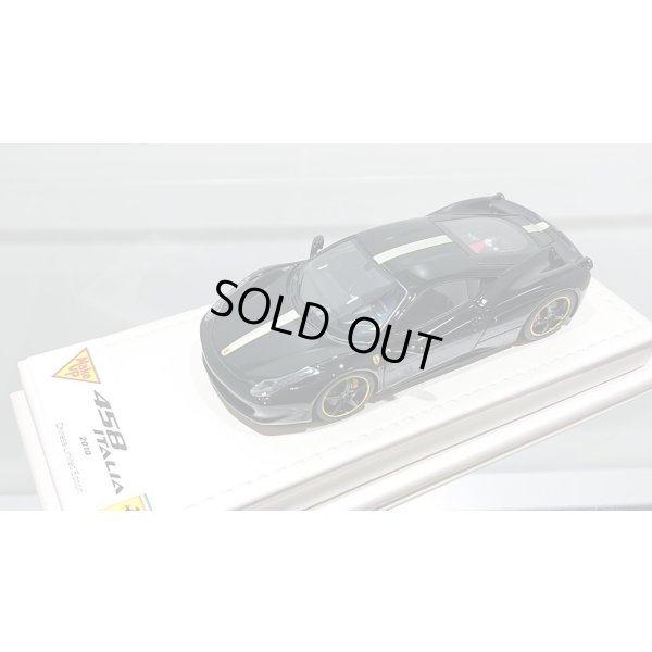 画像4: EIDOLON 1/43 Ferrari 458 ITALIA Black Silver stripe Limited 20pcs.
