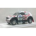 TMS 1/43 MINI ALL4 Racing #304 Dakar Rally AXION X-raid Team