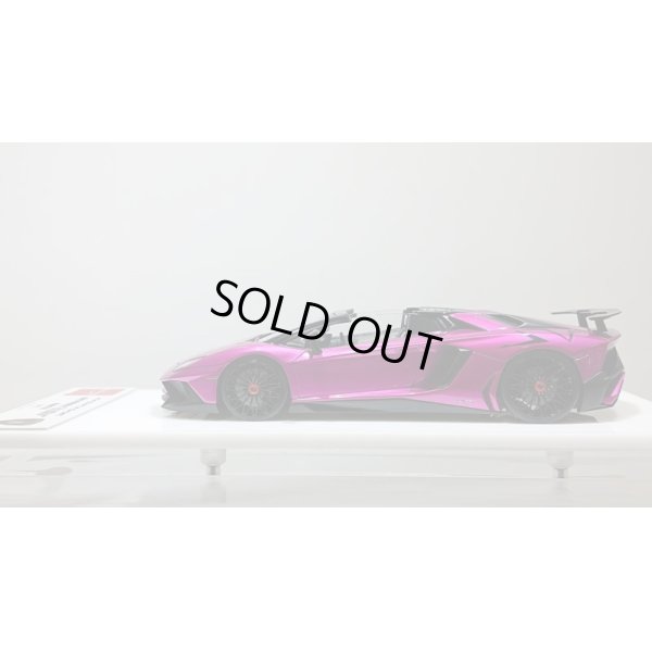 画像2: EIDOLON 1/43 Lamborghini Aventador LP750-4 SV Roadster 2015 Candy Purple Limited 50pcs.