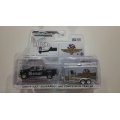 GREEN LiGHT 1:64 HITCH&TOW INDIANAPOLIS CHEVROLET SILVERAD  AND CONCESSION TRAILER