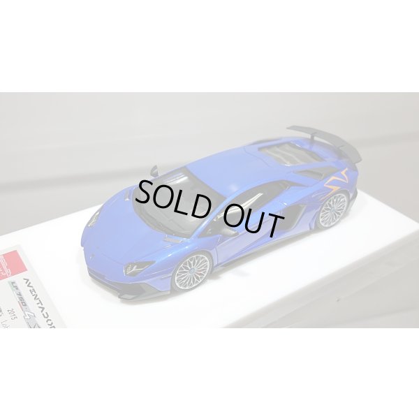 画像4: EIDOLON 1/43 Lamborghini Aventador LP750-4 SV 2015 Lobellia Blue Limited 24pcs.