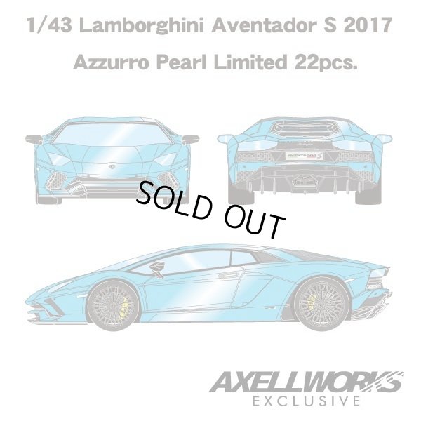 画像5: EIDOLON 1/43 Lamborghini Aventador S 2017 Azzurro Pearl Limited 22pcs.