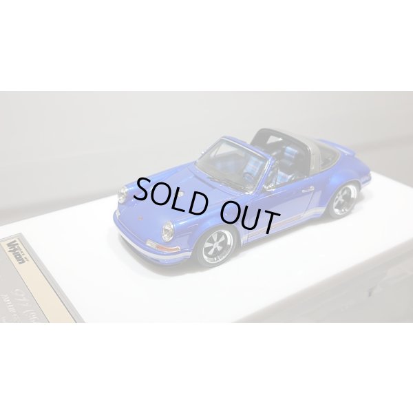 画像4: VISION 1/43 Singer Porsche 911(964) Targa Lobellia Blue Limited 30pcs.