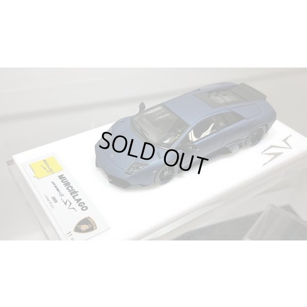 画像4: EIDOLON 1/43 Lamborghini Murcilago LP670-4 SV Duck tail ver. 2009 Matt Metallic Dark Blue Limited 50pcs.