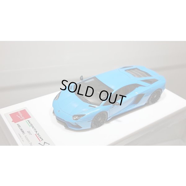 画像4: EIDOLON 1/43 Lamborghini Aventador S 2017 Azzurro Pearl Limited 22pcs.