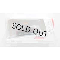 Schuco 1/64 VW Kafer schwarz Dachtrager