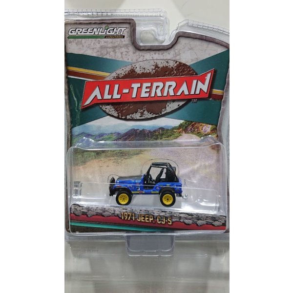 画像1: GREEN LIGHT 1:64 ALL TERRAIN Series 8 '17 JEEP CJ-5