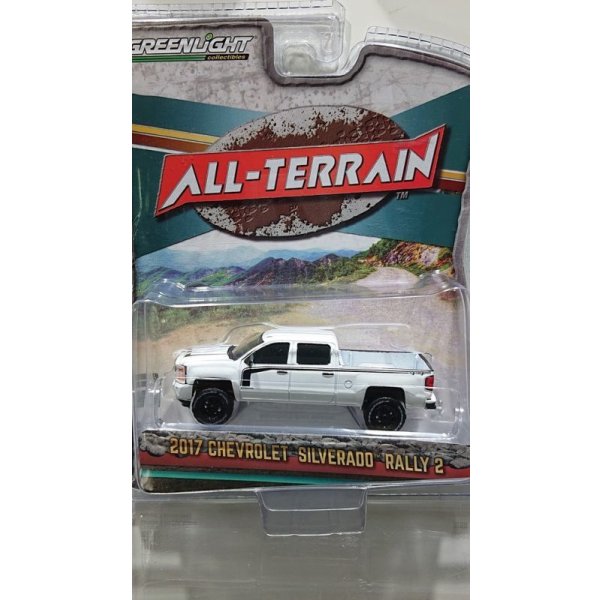 画像1: GREEN LIGHT 1:64 ALL TERRAIN Series 8 '17 CHEVROLET SILVERADO RALLY 2