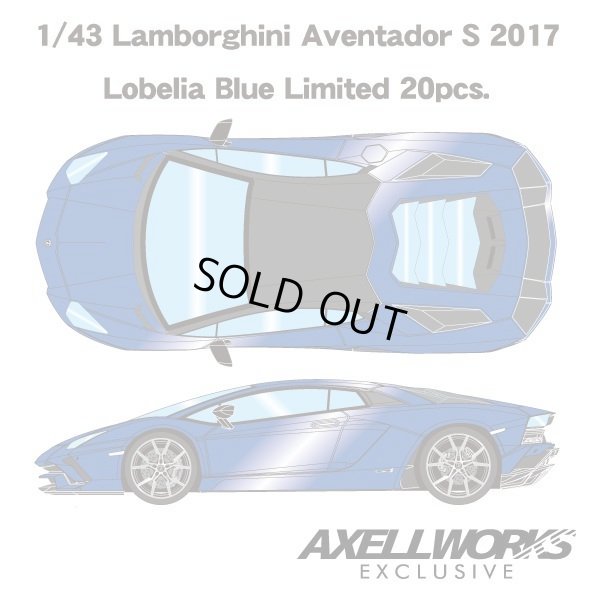 画像5: EIDOLON 1/43 Lamborghini Aventador S 2017 Lobellia Blue Limited 20pcs.