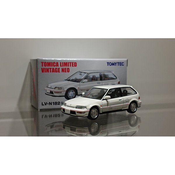 画像1: TOMYTEC 1/64 Honda Civic SiR-II White
