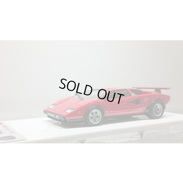 画像1: EIDOLON 1/43 Lamborghini Countach LP400/500S "Walter Wolf" Ch.1120148 1975 (Remasterd) Red デカール無