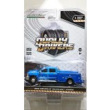 GREEN LiGHT 1:64 DUALLY DRIVERS Series 1 '18 CHEVROLET SILVERADO 3500 HD
