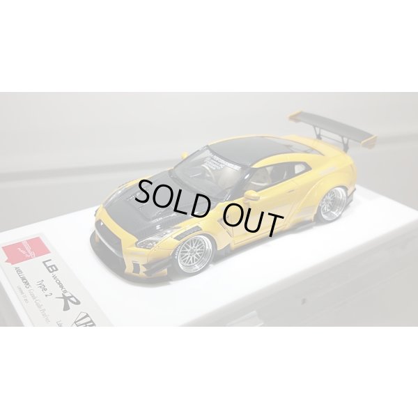 画像4: EIDOLON 1/43 LB WORKS GT-R Type 2 2017 Grande Giallo Pearl Limited 35pcs.