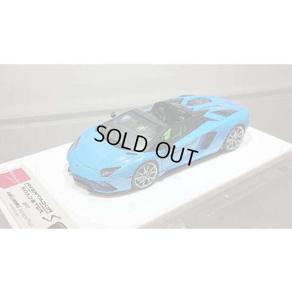 画像4: EIDOLON 1/43 Lamborghini Aventador S Roadster 2017 Azzurro Pearl Limited 20pcs.