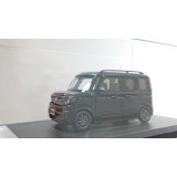 Hi Story 1/43 SUZUKI Spacia GEAR HYBRID XZ TURBO 2019 Blueish Black Pearl